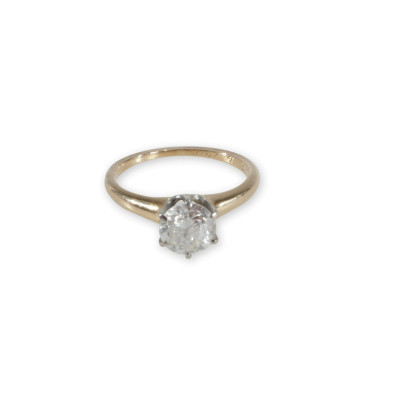 Image for Lot 1.21 ct Solitaire Diamond Ring