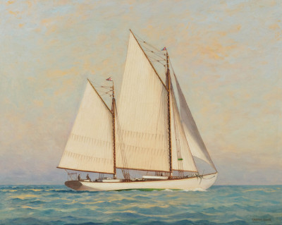 C. Myron Clark - Untitled (Sailboat)