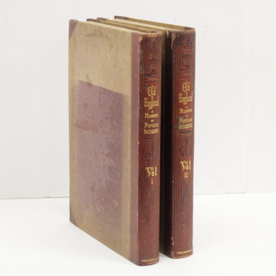 Image 2 of lot 2 Volumes of Old England