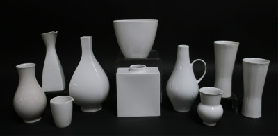 Image for Lot 10 KPM Porcelain Vases, Jugs & Ewers
