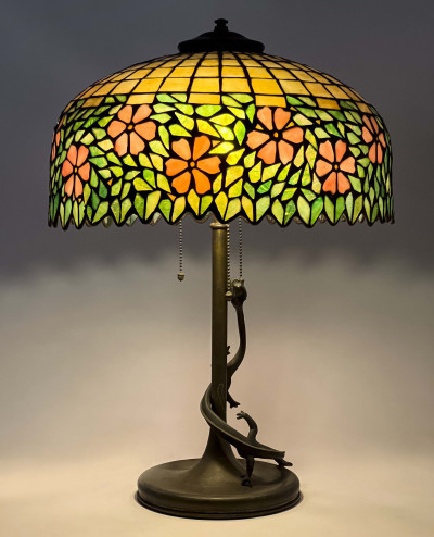 Image for Lot Tiffany Style Table Lamp
