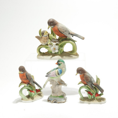Image 4 of lot 18 Lefton's Porcelain Bird Groups