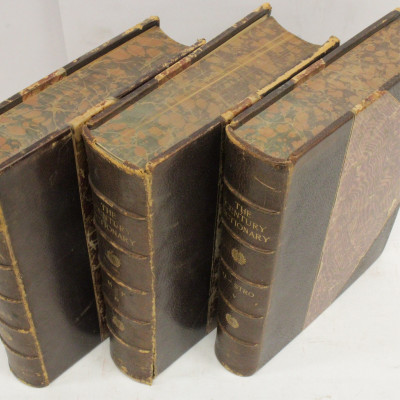 Image 2 of lot 19thC Century Dictionary with Encyclopedia of Name