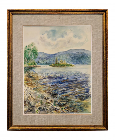 Title George Grosz - Lake Scene / Artist