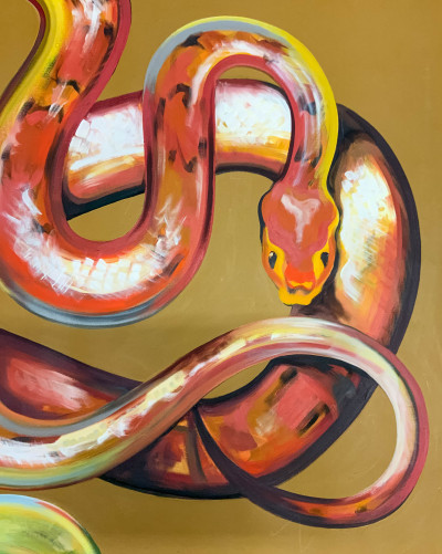 Lowell Nesbitt - Snakes II