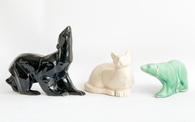 Image for Lot Group Of Ceramic Animal Figures