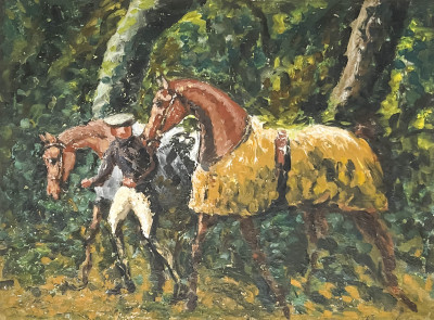 Assorted Artists - 2 Equestrian Theme Works
