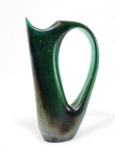 Image for Lot Giorgio Ferro - Anse Volante Glass Vase