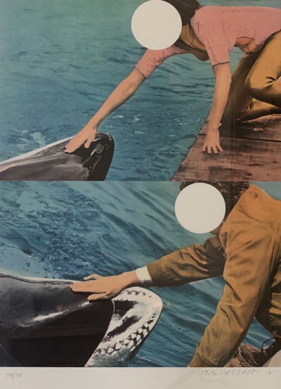 John Baldessari - Two Whales (with People)