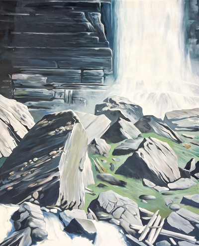 Title Lowell Nesbitt - Great Bear Falls, Colorado / Artist
