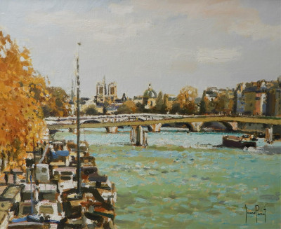 Title Gerard Passet - Paris Le Port Des Tuileries / Artist