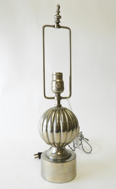 Image for Lot Art Deco Chrome Lamp, circa 1930