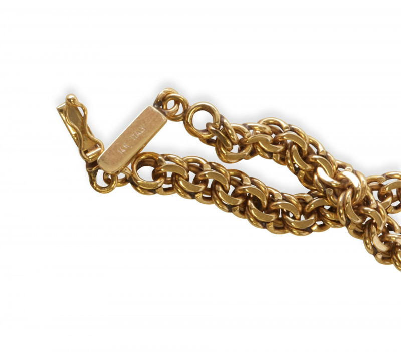 Image 2 of lot 14k Prince of Wales Link Chain
