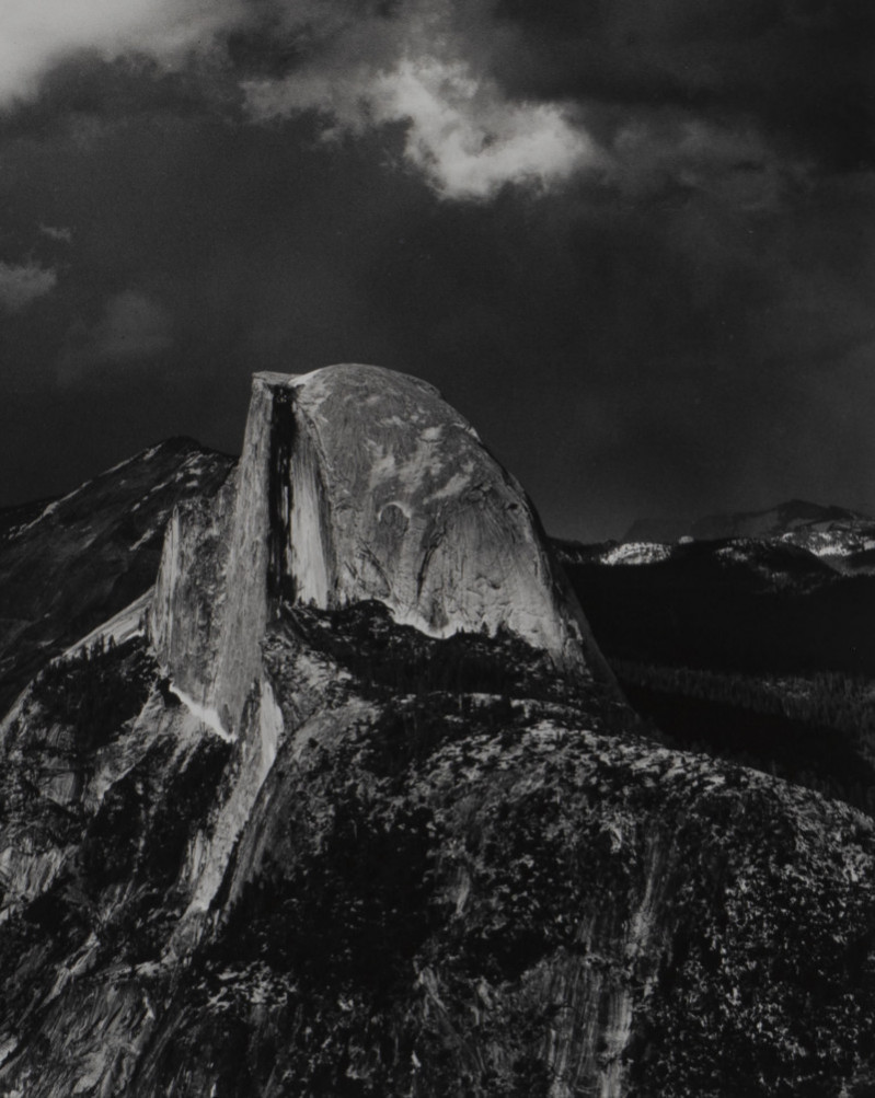 Ansel Adams - Half Dome from Glacier Point, Thunderstrom - Capsule Auctions