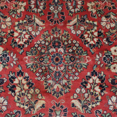 Image for Lot Vintage Persian Sarouk Carpet 5-4 x 8