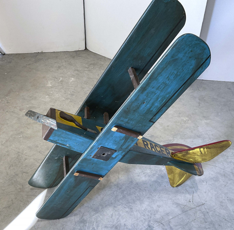 Painted Model of an Airplane Ocean Racer