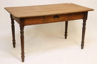 Image for Lot Pine & Maple Farm Table