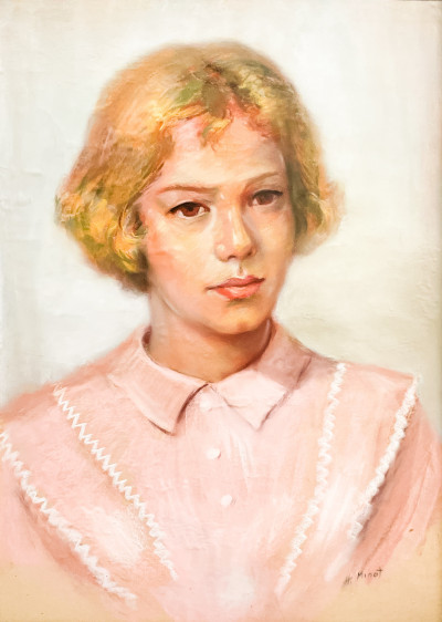 Title Helen Minot - Portrait of a Girl / Artist