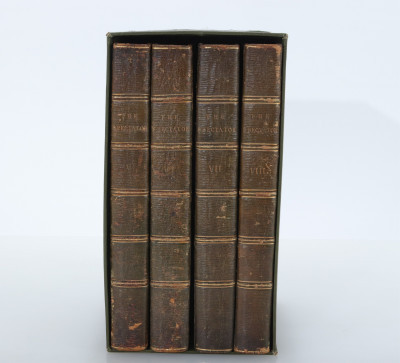 Image for Lot Four Leather Volumes The Spectator