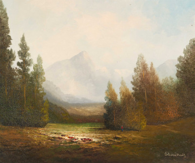 Title Karl Schmidbauer - Mountain Lake / Artist