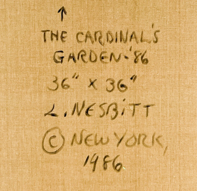 Lowell Nesbitt - The Cardinals Garden