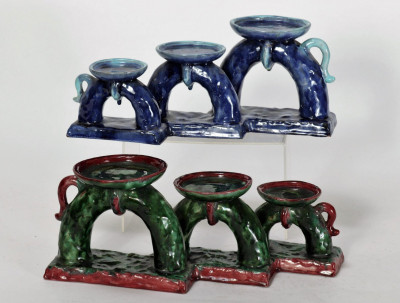 Image for Lot Tonindustrie Schiebbs - Pottery Stands, c.1925