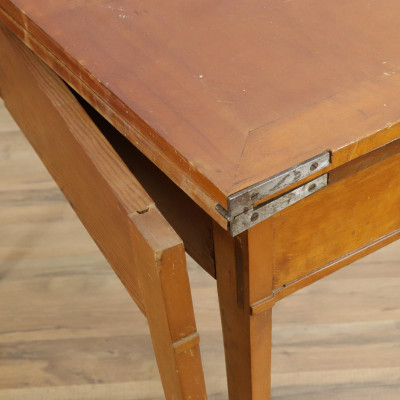 Image 4 of lot 19th C Swedish Lift Top Game Table