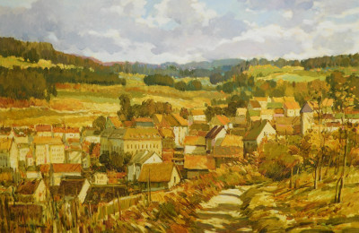 Image for Lot MALVA - Autumn Village, 1987