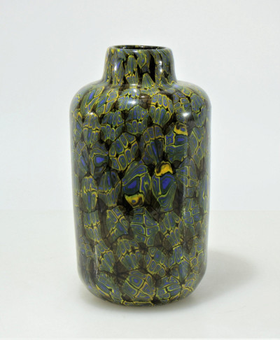 Image for Lot Attr. Vittorio Ferro - Murrine Glass Vase