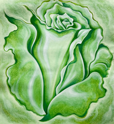 Title Lowell Nesbitt - White Rose / Artist