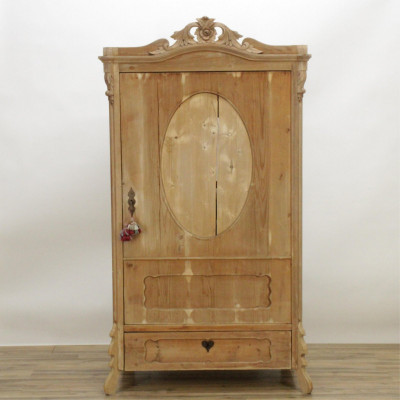 Image for Lot Victorian Pine Armoire