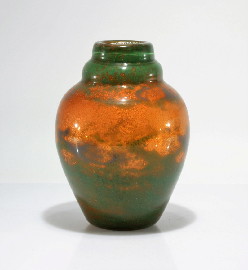 Image 1 of lot 0494: Muller Freres - Art Deco Glass Vase