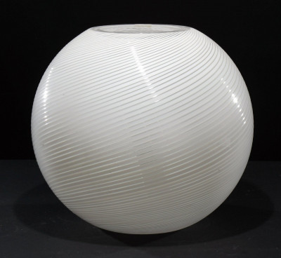 Image for Lot Cenedese Spiral Globe Table Lamp, Italian, 1975