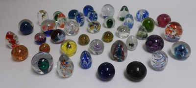Image for Lot Variety of Glass Paperweights