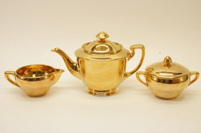Noritake Gold Porcelain Coffee  Tea Service