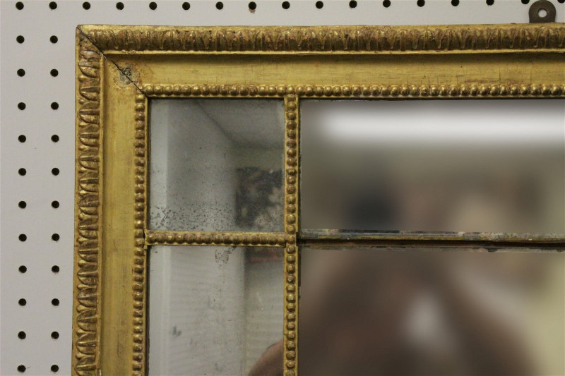 Image 3 of lot 19th C. Giltwood Pier Mirror