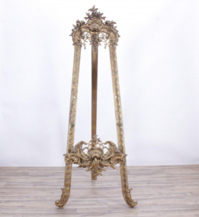 Image for Lot Rococo Style Giltwood & Composition Easel