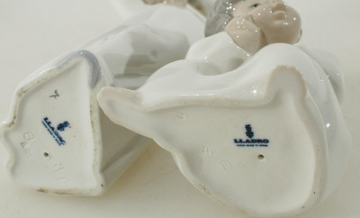 Image 6 of lot 3 Lladro Victory, Angel & Young Boy