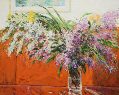 Title Silvia Reisinger Malva - Lavender Bouquet / Artist