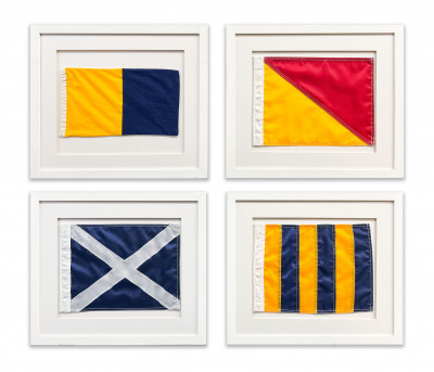 Image for Lot Group of 4 Maritime Flags
