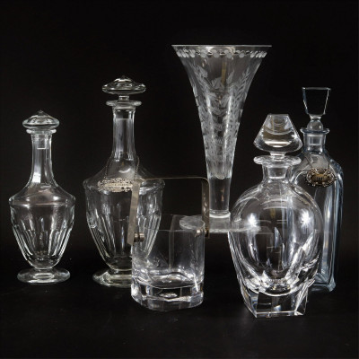 Image for Lot Group of Crystal Barware