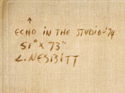 Lowell Nesbitt - Echo in the Studio
