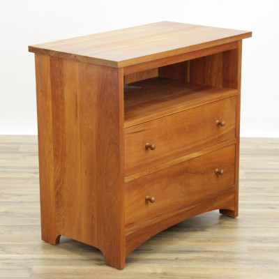 Image for Lot Stickley Cherry Bedside Chest