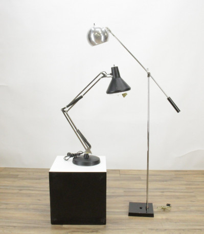 Image for Lot Loris Naska; Sonneman Style Standing Lamps