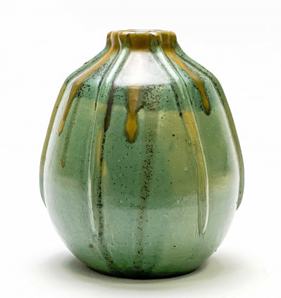 Image for Lot Lucien Arnaud for Atelier Primavera Pottery Vase