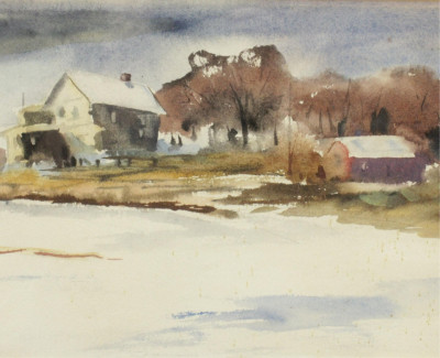 Image for Lot DeWitt Brouard - New England Landscape