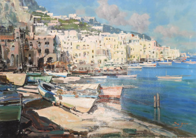 Title Mario Sanzone - Capri Coast / Artist