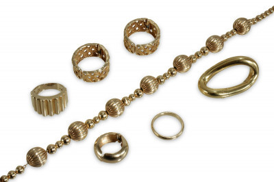 Image for Lot Group of Gold Jewelry
