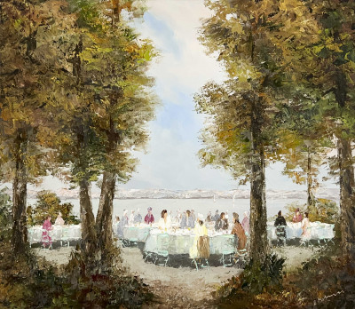 Image for Lot Herbert August Uerpmann - Untitled (Banquet Scene)