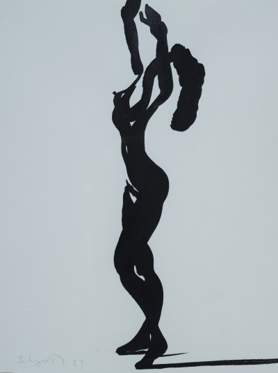 Image for Lot Ben Schonzeit - Untitled (Nude Figure)